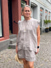 Frau Napoli Pure Linen Top - Dove
