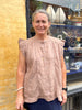 Frau Napoli Pure Linen Top - Roebuck