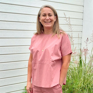 Frau Rome Kortærmet Skjorte - Ash Rose