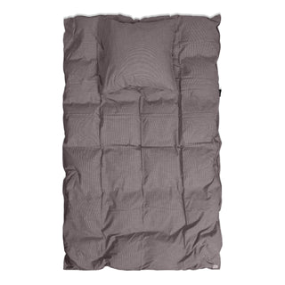 Frau Sengesæt 140x200 - Coffee Quartz Stripe