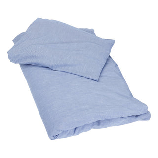 Frau Sengesæt 140x200 - Medium Blue Stripe