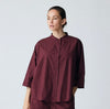 Frau Seoul Kort Skjorte - Red Mahogany