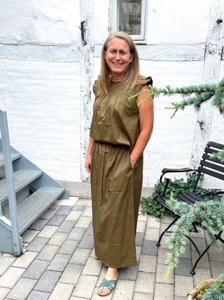 Frau Stockholm Top - Military Olive
