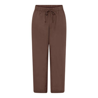 Frau Sydney Lang Bukser - Coffee Quartz