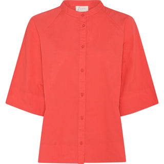 Frau Abu Dhabi Skjorte - Hot Coral