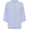 Frau Seoul Kort Skjorte - Baby Lavender Stripe