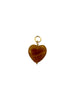 Pico Charm French Heart Vedhæng Grande - Caramel
