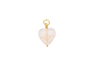 Pico French Heart Vedhæng Grande - Flere Farver
