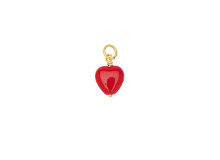 Pico French Heart Vedhæng - Flere Farver