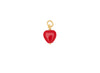 Pico Charm French Heart Vedhæng - Red