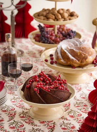 Bungalow Kagefad med fod - 32cm