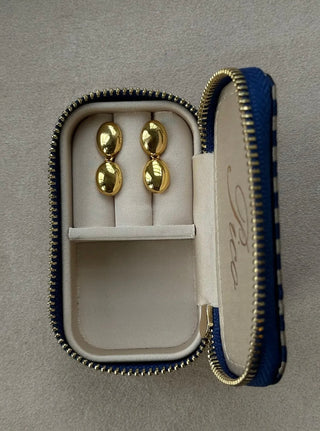 Pico Lille Smykkeæske - Navy Stripe