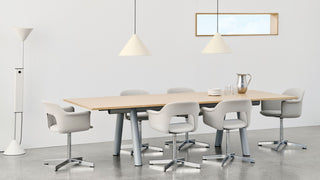 HAY Compass Pendant Lampe - Small - Oyster White