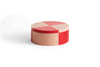 HAY Tin Container - Round Red, Soft Pink