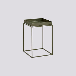 HAY Tray Table Bord L30 X B30 X H44 - Olive Green
