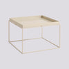 HAY Tray Coffee Table Sofabord L60 X B60 X H39 - Warm Beige