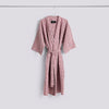 HAY Waffle Badekåbe - Stripe Cool Pink