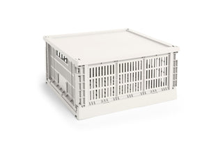 HAY Colour Crate Plastik Låg - Large Square