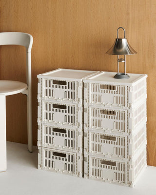 HAY Colour Crate Plastik Låg - Cube & Medium Square