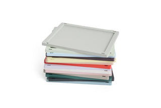 HAY Colour Crate Plastik Låg - Cube & Medium Square