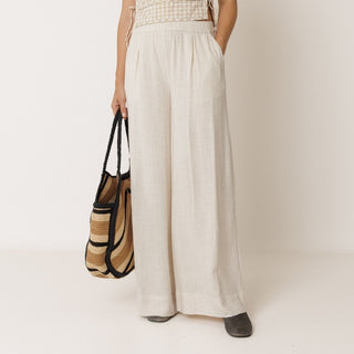 Indi & Cold Herringbone Shopper Taske