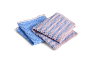 Hay Canteen Karklud 2 stk - Sky blue and pink