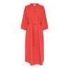 Frau Madrid Kjole - Hot Coral