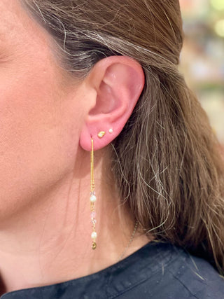 Smykish Sparkling Pin Ørering - Clear