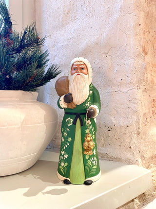 Bungalow Julemand - 22 cm - Grøn