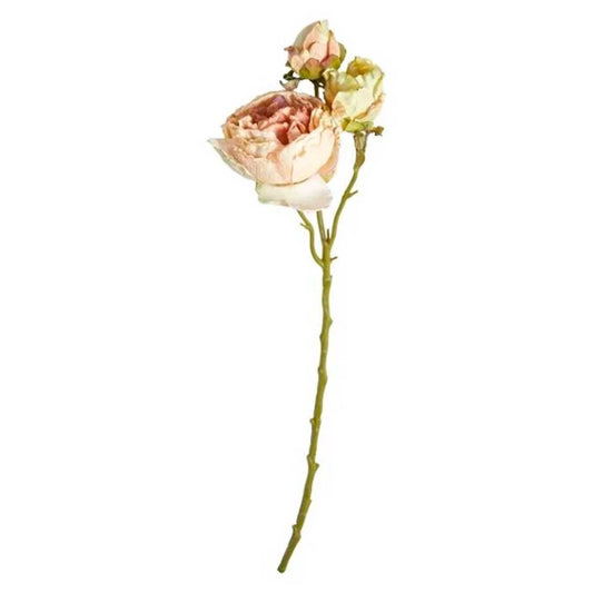 Speedtsberg kunstig pæon m/3 knopper - Light Rose