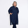 Frau Seoul Denim Skjorte - Dark Blue