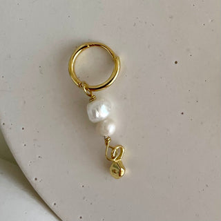 Smykish Joy Droplet Ørering - Perle