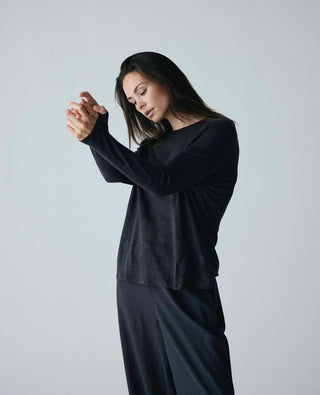 Frau Panama Bluse - Hør - Mange Farver