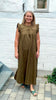 Frau Stockholm Kjole - Military Olive