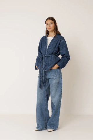 Indi & Cold Denim Kimono Jakke