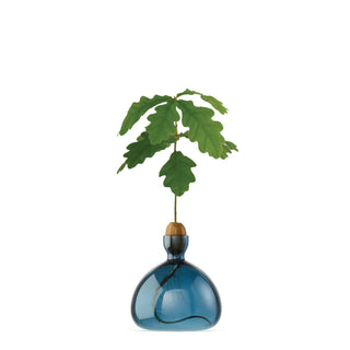 Ilex Acorn Vase - Blue Jay