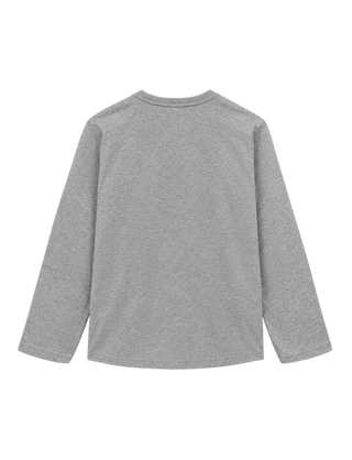 Studio Feder Freya Langærmet T-shirt - Grey Melange