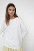 Studio Feder Freya Langærmet T-shirt - White