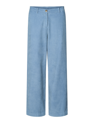 Studio Feder Oline Fløjlsbukser - Blue Fog