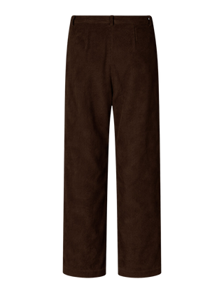 Studio Feder Oline Fløjlsbukser - Dark Brown