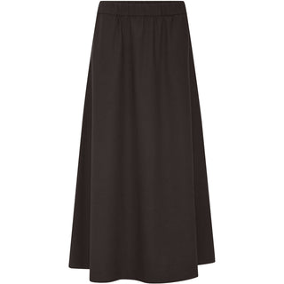Frau Melbourne Ankel Nederdel Light Wool - Chocolate Torte
