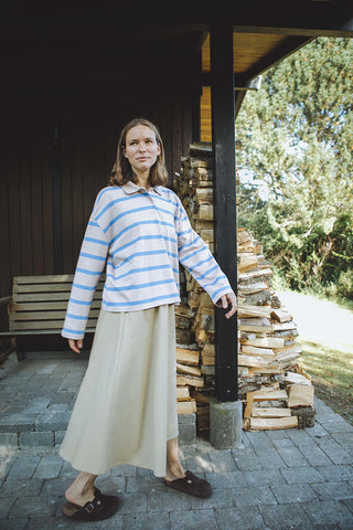 Studio Feder Agnes Nederdel - Sand Beige