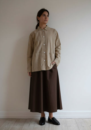 Studio Feder Agnes Nederdel - Brown