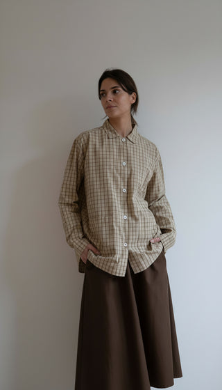 Studio Feder Agnes Nederdel - Brown
