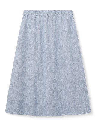 Studio Feder Agnes Nederdel - Classic Blue Stripe