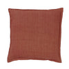 Bungalow Pude 50x50cm Hør - Rust