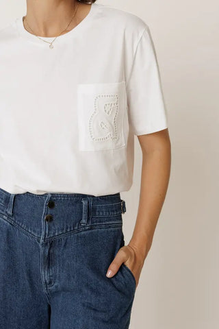 Indi & Cold Pocket Logo Tee T-Shirt