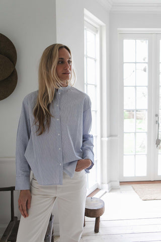 Studio Feder Isolde Skjorte - Clear Stripe