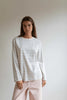 Studio Feder Freya Langærmet T-shirt - Stillwater