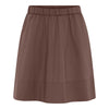 Frau Melbourne Kort Nederdel - Coffee Quartz